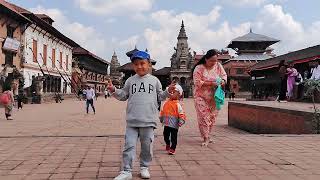 Bhaktapur Sightseeing with Kids [upl. by Kazmirci]