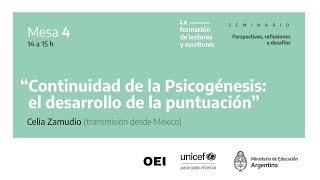 Continuidad de la Psicogénesis el desarrollo de la puntuación [upl. by Boulanger]