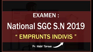 Examen National Comptabilité quotSciences de Gestion Comptable SGCquot 2019 normale  Partie 4 [upl. by Azil719]