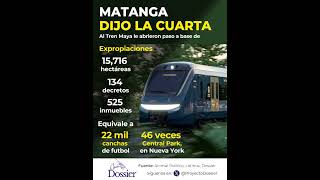 Las expropiaciones del Tren Maya [upl. by Vanhomrigh]