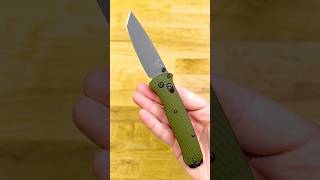 Benchmade Bailout Overview  CPMM4 Tanto Blade with Green Aluminum Scales amp AxisLock [upl. by Paten]