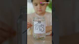 MoneySaving Challenges for Kids  Simple Budgeting Tips for Kids shortvideo kidsvideos [upl. by Dde519]