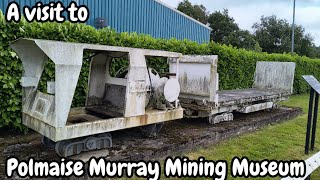 Polmaise Murray Mining Museum inc a look at underground railway rolling stock  Fallin Stirling [upl. by Lemkul]