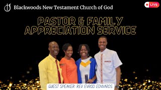 Pastor amp Family Appreciation Service  December 18 2022 [upl. by Tati]