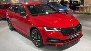 New SKODA OCTAVIA Sportline Combi 2022  FIRST quick REVIEW exterior interior [upl. by Alleram]