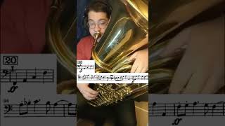 La Damnation de Faust Hungarian March Berlioz Part 1 tuba orchestra excerpts [upl. by Selmore347]