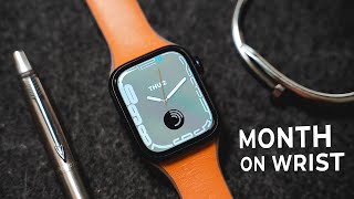 Apple Watch Series 7 Month On Wrist First Time Owner Review [upl. by Dulciana962]