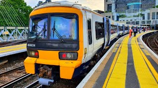 Southeastern Class 466 Networker Ride London Charing Cross to Gillingham via Sidcup  010721 [upl. by Maillil]