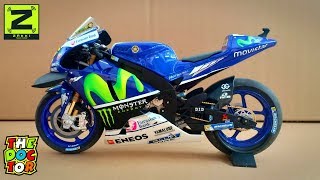 Minichamps  Yamaha YZRM1 Valentino Rossi Movistar Yamaha Winner Catalunya 2016 Skala 112 [upl. by Anilemrac]