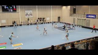 240320 DIV1 Period 1 Kvalmatch 23 Skoghall IBK  Lindås IBK Hammarö Arena [upl. by Julina]