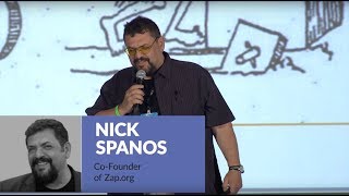 Nick Spanos on Zap and the quotState of the Cryptoquot at Polycon 2018 [upl. by Glavin]