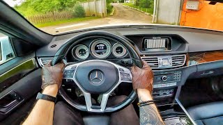 2015 MercedesBenz E200 W212 20L 184 HP POV Overview and TestDrive [upl. by Ydur]