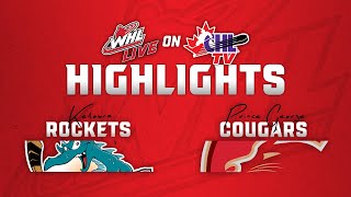 Kelowna Rockets at Prince George Cougars 1115  WHL Highlights 202425 [upl. by Terrab]