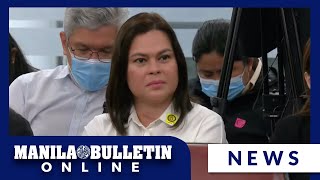 VP Sara makes surprise appearance at quadcomm hearing while lawmakers questions her father [upl. by Elletsyrc235]