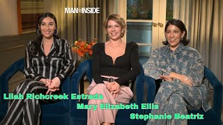 Mary Elizabeth Ellis Stephanie Beatriz amp Lilah Richcreek Estrada talk A Man on the Inside [upl. by Slaohcin]