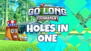 Golf Clash Go Long Tournament Holes in One [upl. by Ahsotal]