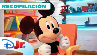 MICKEY amp YO ¡Acompaña a Mickey en todas sus aventuras 🤗  RECOPILACIÓN  DisneyJuniorES [upl. by Mahau]