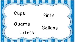 Measuring Liquids  Customary and Metric Measurement  Mr Pearson Teaches 3rd Grade [upl. by Issor677]