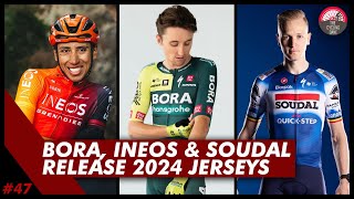 UCI WORLD TOUR 2024 KITS RANKED  Bora Hansgrohe Ineos Grenadiers and Visma Lease A Bike [upl. by Pirzada34]