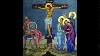 Russian Orthodox Easter Chant quotToday He hangs upon the Crossquot [upl. by Aidas525]