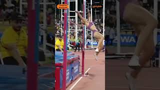 Yuliya LEVCHENKO Fail 🇺🇦❤️❤️ 2024 Doha Diamond League spopaW shorts athletics viral [upl. by Kcirrej]