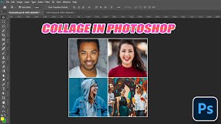 How to make a collage in photoshop [upl. by Aissenav]