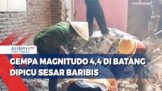 Gempa Magnitudo 44 di Batang Dipicu Sesar Baribis [upl. by Adlesirk731]