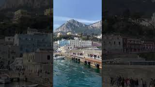 Take the ferry and visit Capri from Naples 🛥️ 👀 capri italy summervibes [upl. by Joanne82]