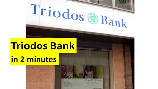 Triodos Bank in two minutes [upl. by Palocz]