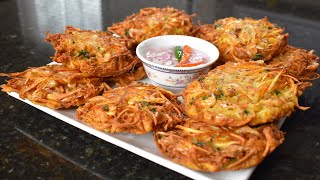 Best Crispy Okoy Recipe  Shrimp Fritters Ukoy [upl. by Ogilvy324]