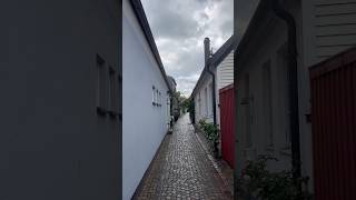 Halmstad  Sweden  Narrow Road travel sweden [upl. by Shirlie]