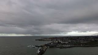 Flying into Porthcawl Pier [upl. by Llerej284]