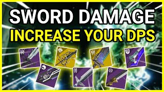 The Best SWORD for Highest DAMAGE and DPS Test  Destiny 2 [upl. by Gabrila87]