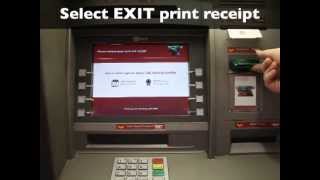 Using a bank machine ATM to make a deposit [upl. by Rachael]