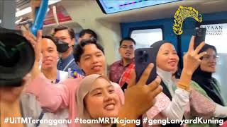 KERETAPI SARONG 24 x UNIT KEBUDAYAAN UiTM CAWANGAN TERENGGANU [upl. by Maryl993]