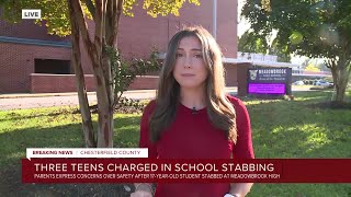 3 students charged in Meadowbrook High School stabbing [upl. by Schnurr]