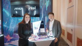 MSI  CES 2024 – AI Era of Computing  MSI [upl. by Anaujahs]