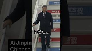 World Leaders Arrive in Russia for BRICS Summit With Putin [upl. by Yrannav677]