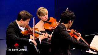 BISQC 2013  Schumann Quartett  Felix Mendelssohn Quartet No 6 in F minor [upl. by Ddat853]