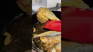 Dried fish food homefood cooking deliciousfood kristinevlog tuyo driedfish [upl. by Anaerb]