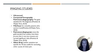 Pulmonary Embolism Presentation [upl. by Atwood550]