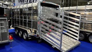 LAMMA Show 2024 Highlights MTec Engineering shows off its wide range of trailers [upl. by Rima493]