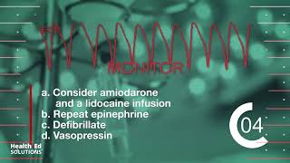 ACLS Megacode Scenario 4 In Hospital Cardiac Arrest [upl. by Ayyn]