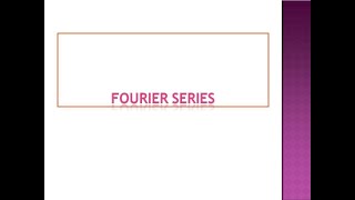 Lec4 Fourier series Parsevals Theorem for Fourier series [upl. by Sybil]