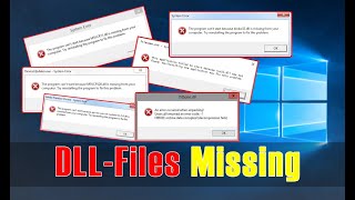 How To Replace DLL files  Windows [upl. by Constantino]