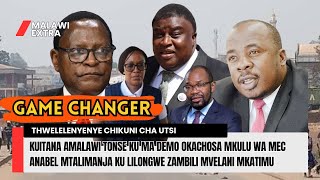 GAME CHANGER LELO NDI NKHANI YA MA DEMO KU LILONGWE KUNGALULA CHAKWERA ZIKHALE NGOMA MCP [upl. by Vigen779]