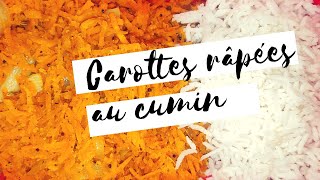 CAROTTES RAPEES AU CUMIN A LA SRI LANKAISE  IDEE DE REPAS HEALTHY  30KG EN 2 ANS [upl. by Harms403]