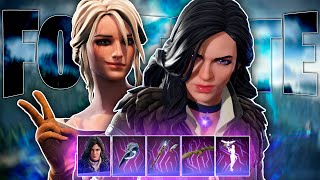 Así conseguí a CIRI y YENNEFER DE VENGERBERG en Fortnite [upl. by Trebla]