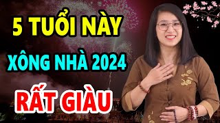 5 Con Giáp XÔNG NHÀ Đầu Năm 2025 ẤT TỴ Đảm Bảo Gia Chủ CỰC GIÀU ĐỔI ĐỜI PHÁT TÀI GIÀU Ú Ụ [upl. by Joyce]