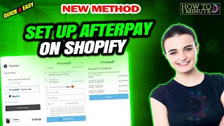 How to set up afterpay on shopify 2024 Quick amp Easy [upl. by Aronaele]